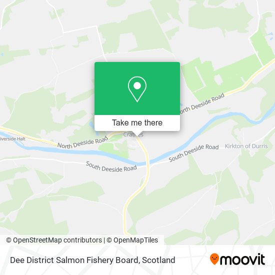 Dee District Salmon Fishery Board map