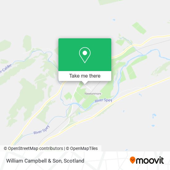 William Campbell & Son map
