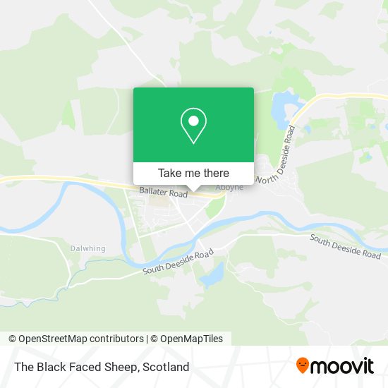 The Black Faced Sheep map