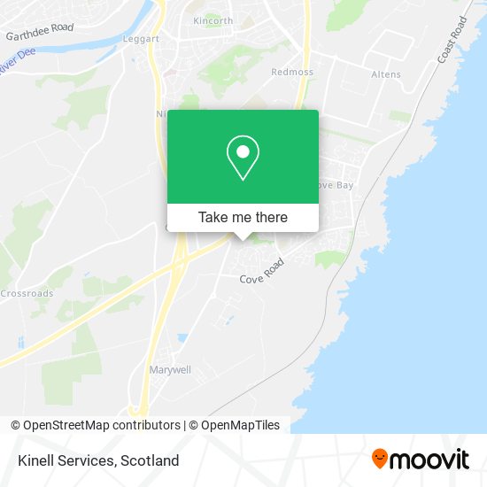 Kinell Services map