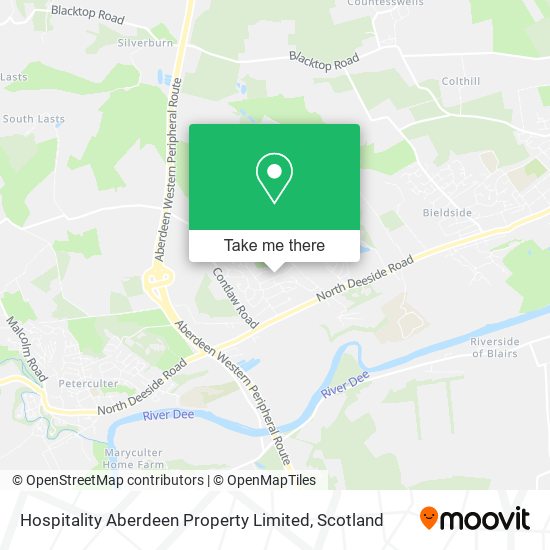 Hospitality Aberdeen Property Limited map