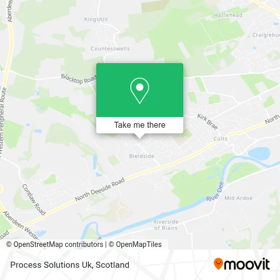 Process Solutions Uk map