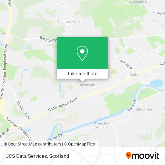 JCS Data Services map