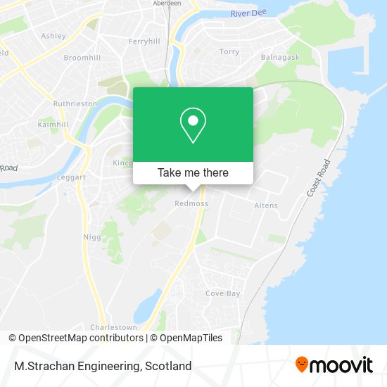 M.Strachan Engineering map