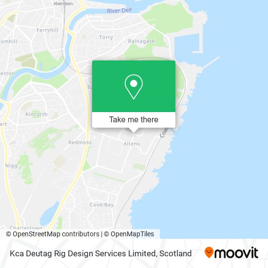 Kca Deutag Rig Design Services Limited map