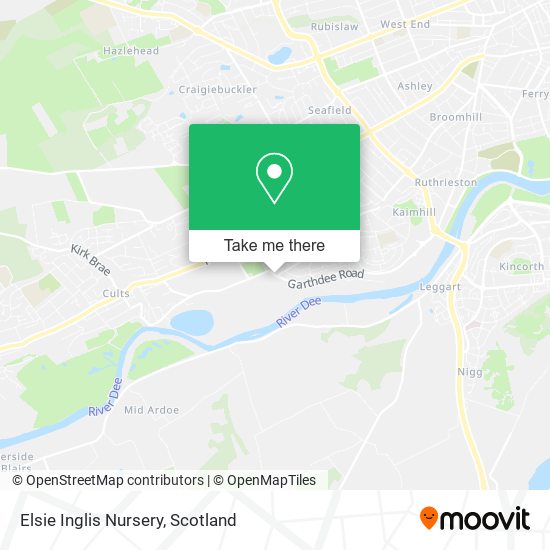 Elsie Inglis Nursery map