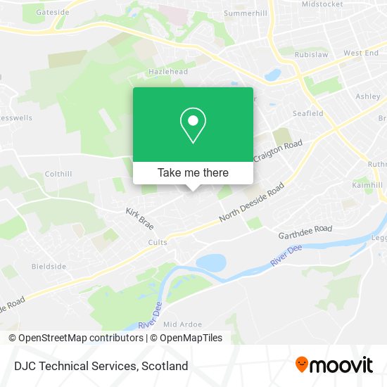 DJC Technical Services map
