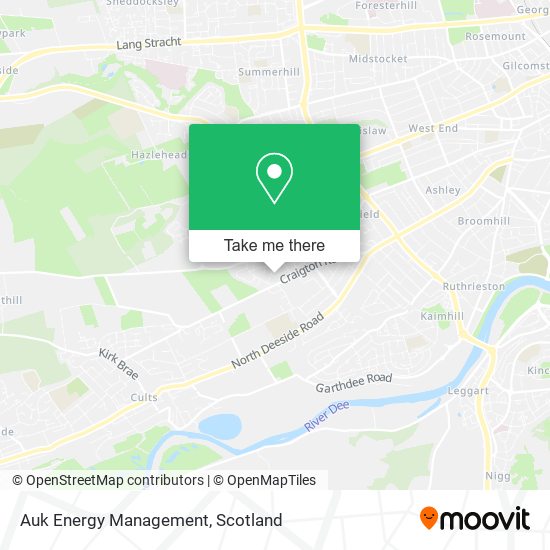 Auk Energy Management map