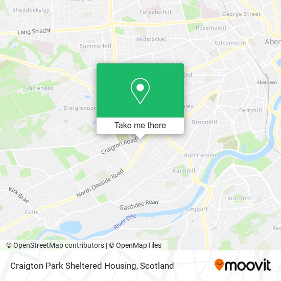 Craigton Park Sheltered Housing map