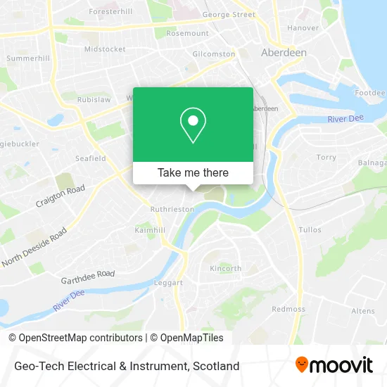 Geo-Tech Electrical & Instrument map