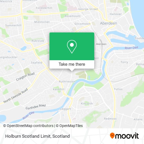 Holburn Scotland Limit map