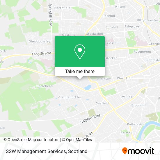 SSW Management Services map
