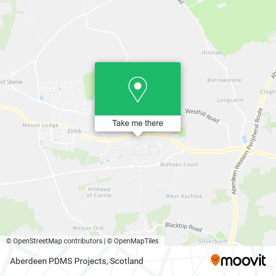 Aberdeen PDMS Projects map