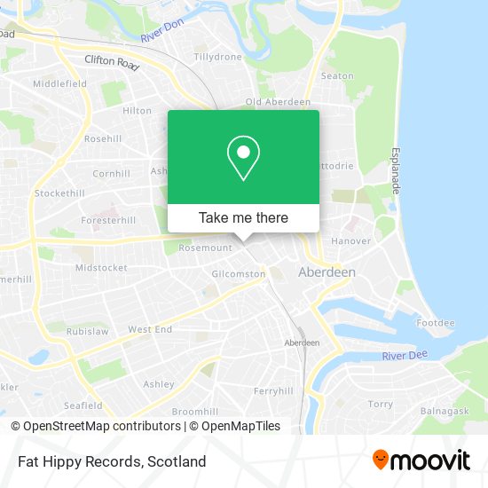 Fat Hippy Records map