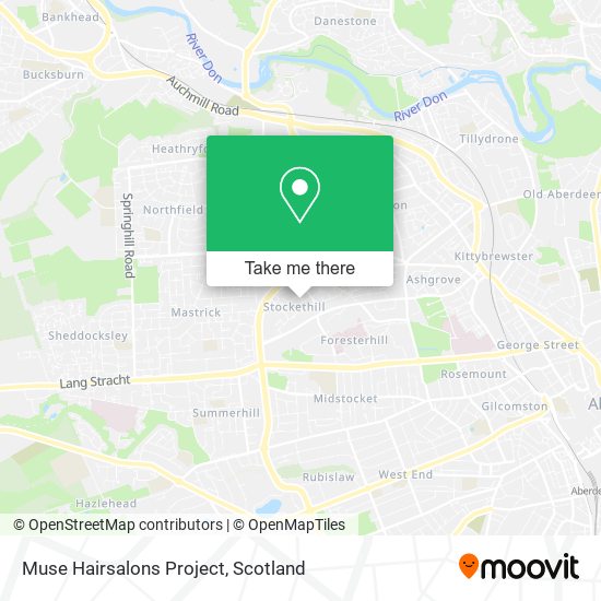 Muse Hairsalons Project map