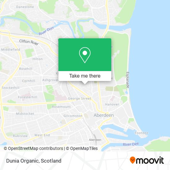 Dunia Organic map