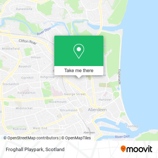 Froghall Playpark map