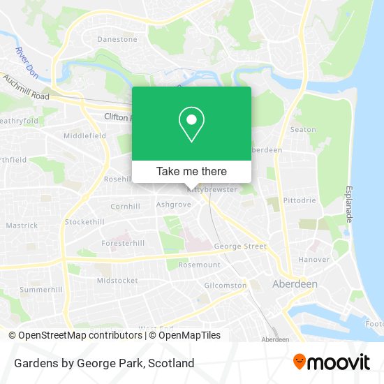 Gardens by George Park map