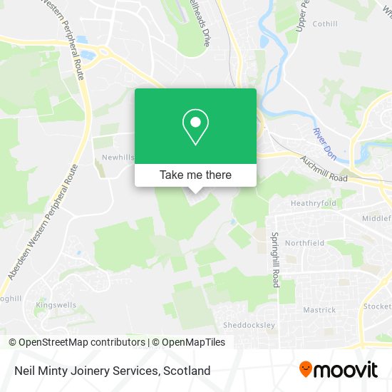 Neil Minty Joinery Services map