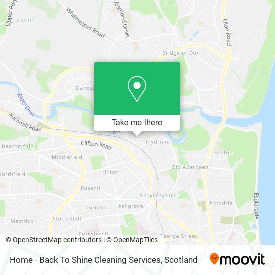 Home - Back To Shine Cleaning Services map