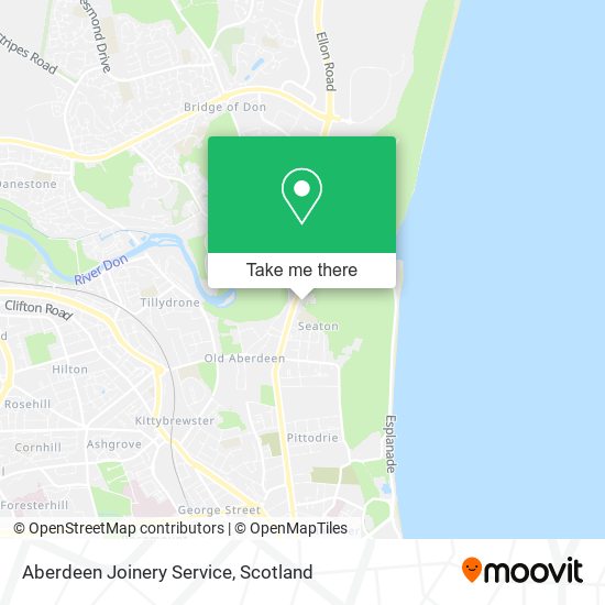 Aberdeen Joinery Service map