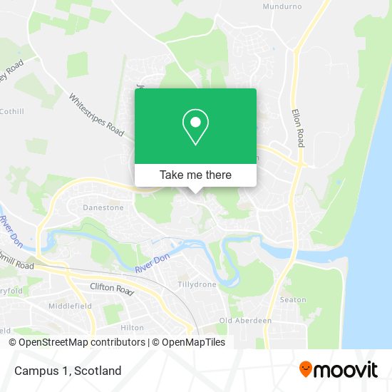 Campus 1 map
