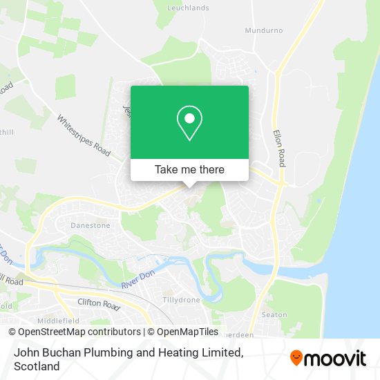 John Buchan Plumbing and Heating Limited map