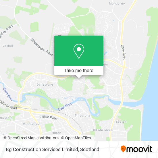 Bg Construction Services Limited map