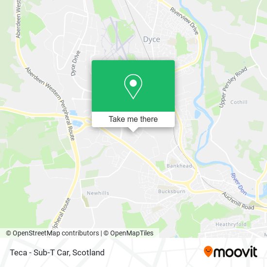 Teca - Sub-T Car map