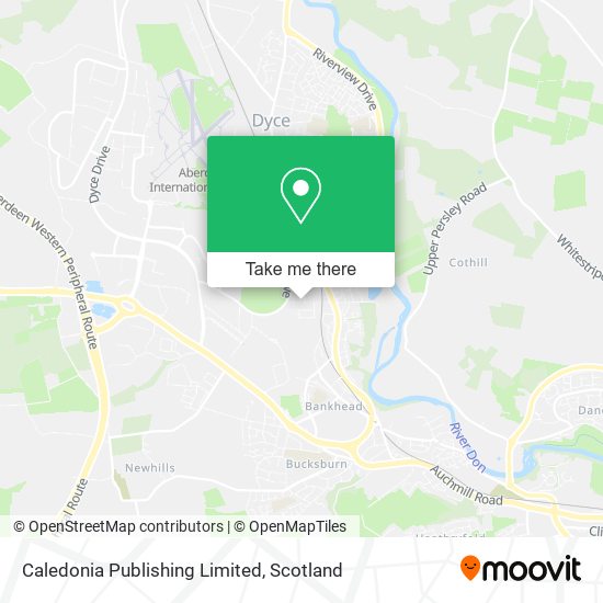 Caledonia Publishing Limited map