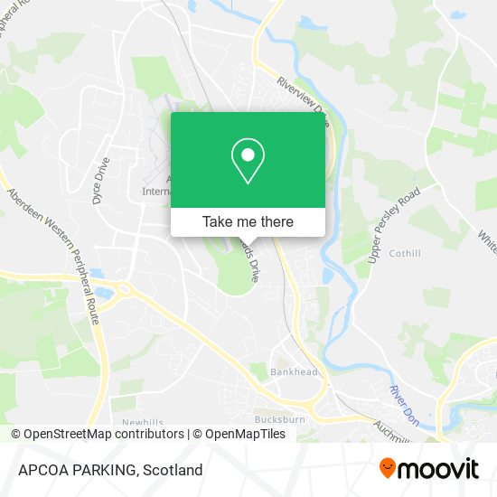 APCOA PARKING map