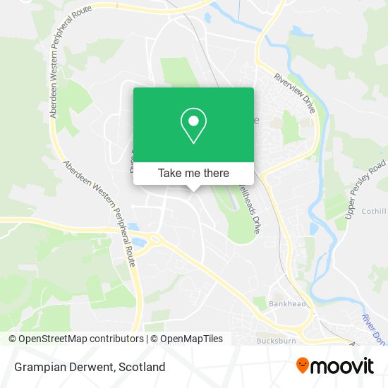 Grampian Derwent map