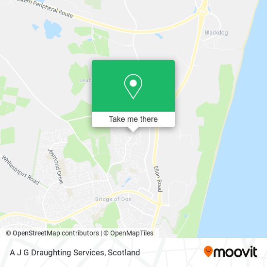 A J G Draughting Services map