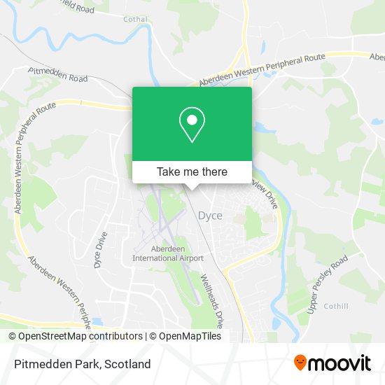 Pitmedden Park map