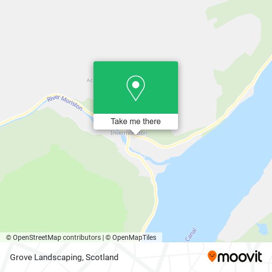 Grove Landscaping map