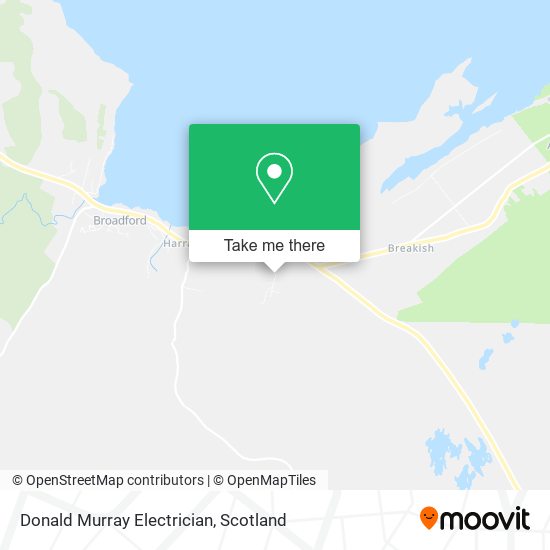 Donald Murray Electrician map