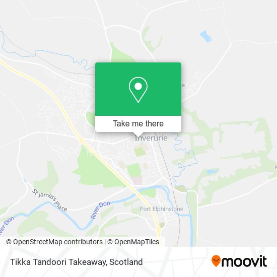 Tikka Tandoori Takeaway map