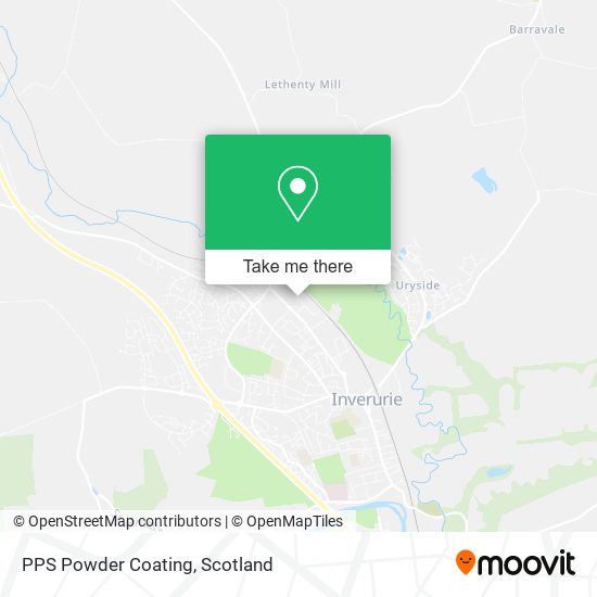PPS Powder Coating map