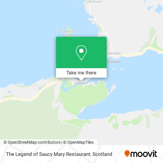 The Legend of Saucy Mary Restaurant map