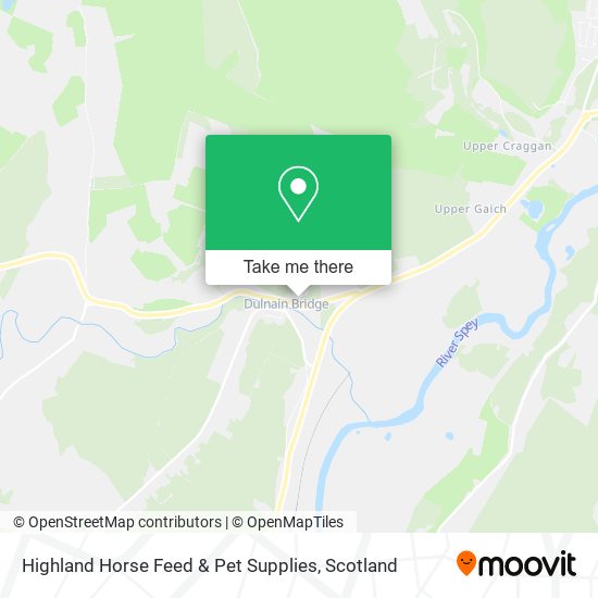 Highland Horse Feed & Pet Supplies map