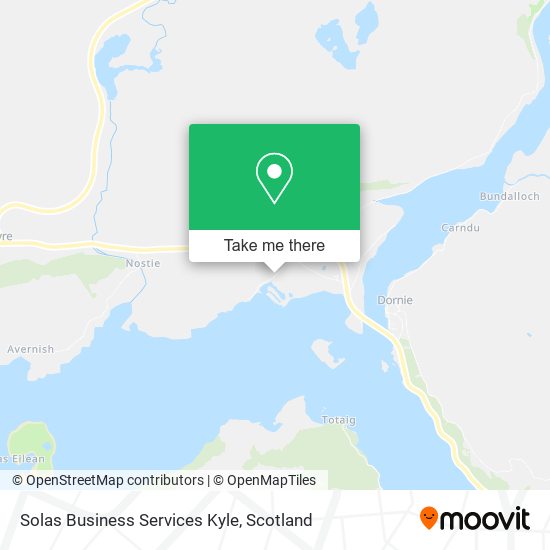 Solas Business Services Kyle map