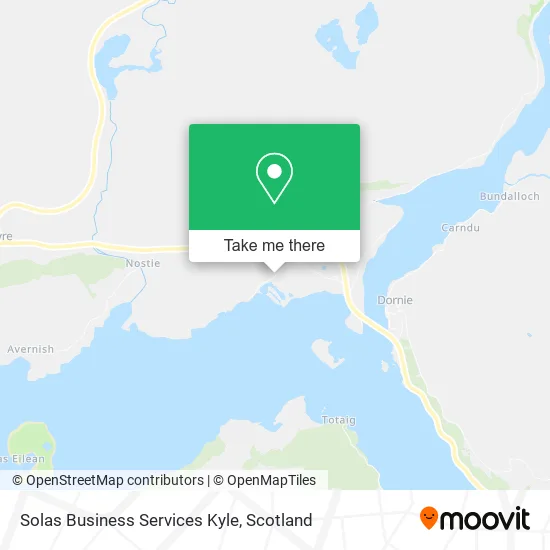 Solas Business Services Kyle map