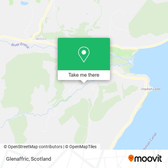 Glenaffric map