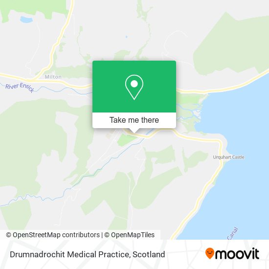 Drumnadrochit Medical Practice map