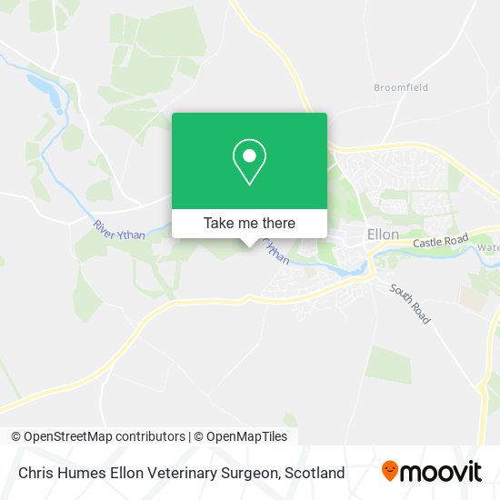 Chris Humes Ellon Veterinary Surgeon map
