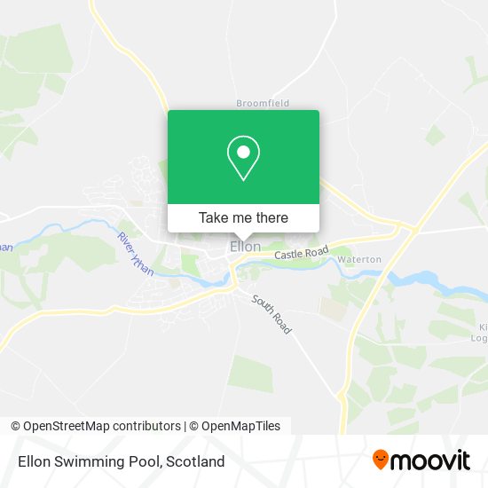 Ellon Swimming Pool map