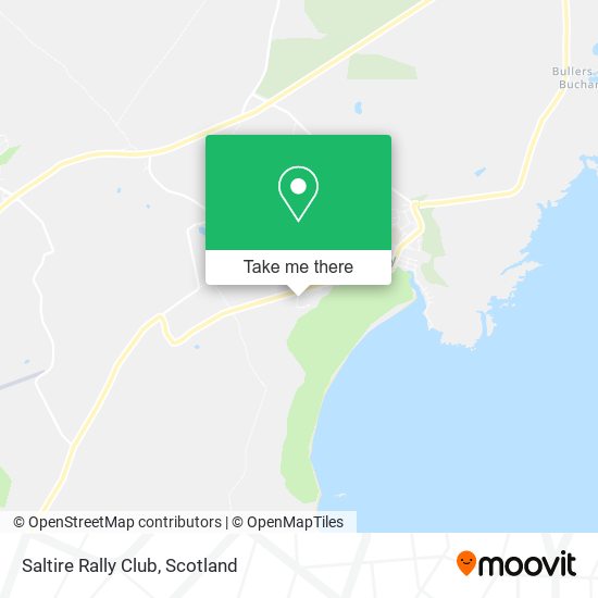 Saltire Rally Club map
