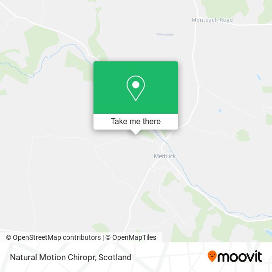 Natural Motion Chiropr map