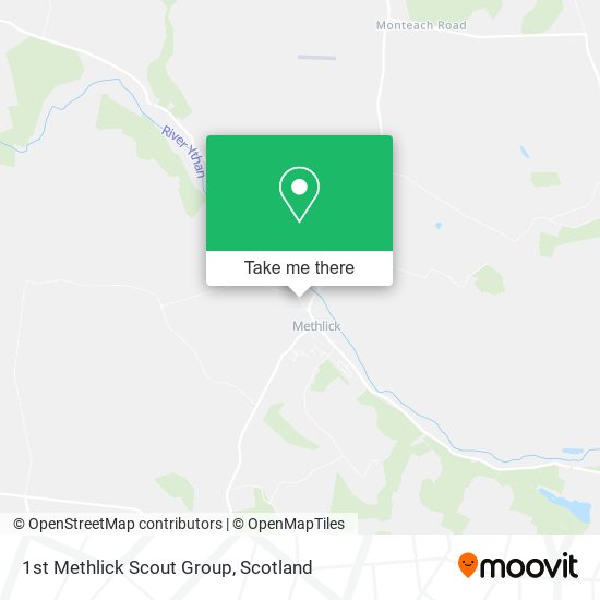 1st Methlick Scout Group map