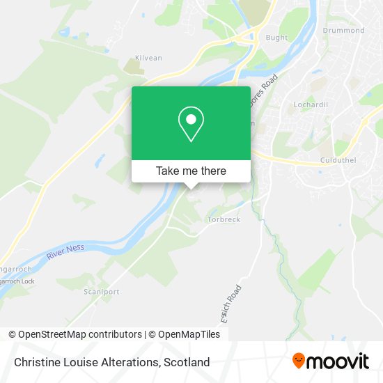 Christine Louise Alterations map